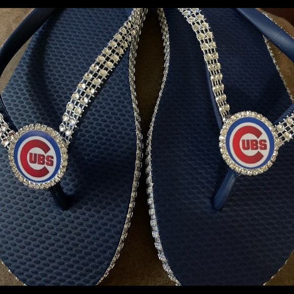 Chicago Cubs flip flops - Picture 1 of 1